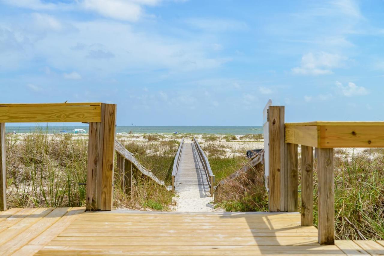 Footprints In The Sand - Beautiful First Floor Walk-Out Is Only Steps To The Pool And Beach Boardwalk! Condo Dauphin Island Eksteriør billede